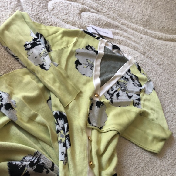 NWT Authentic Designer Prabal Gurung Floral knit knee length Dress - Picture 14 of 15